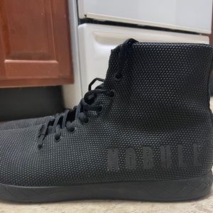 NOBULL HIGH-TOP BLACK TRAINER - Men's Size 12.5